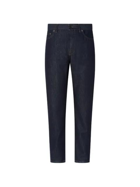 rinse-washed trousers by ZEGNA