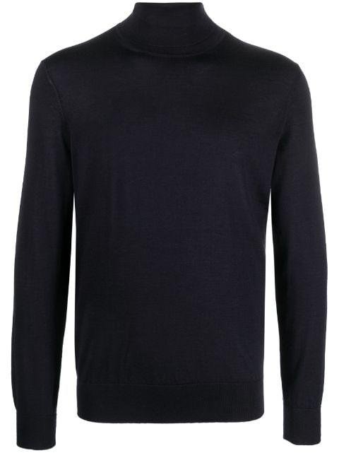 roll neck long-sleeves jumper by ZEGNA