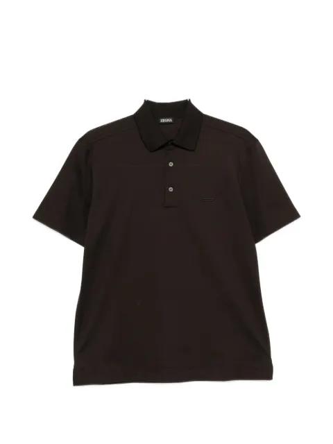 short-sleeve polo shirt by ZEGNA