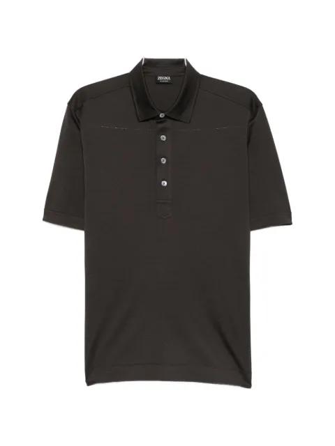 short-sleeved polo shirt by ZEGNA