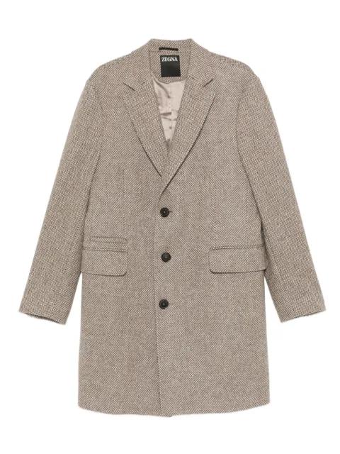 simgle-breasted coat by ZEGNA