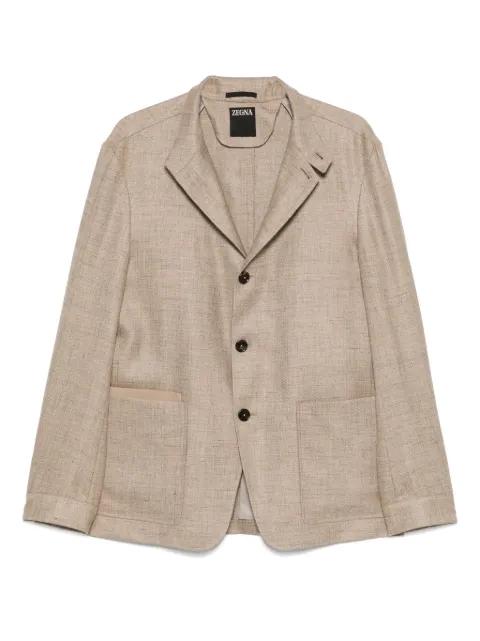 single-breasted blazer by ZEGNA