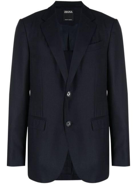 single-breasted blazer by ZEGNA