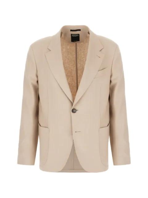 single-breasted blazer by ZEGNA
