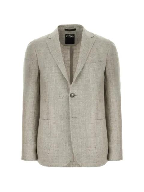 single-breasted blazer by ZEGNA