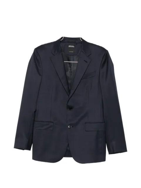single-breasted wool suit by ZEGNA