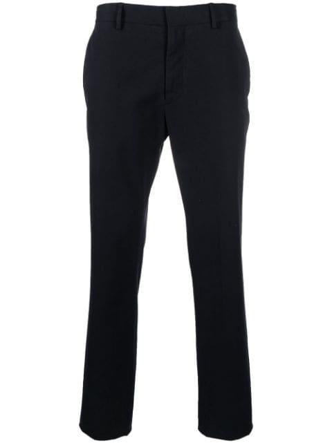 slim-cut leg tailored trousers by ZEGNA