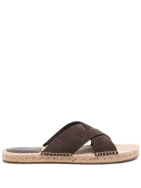 slip-on suede espadrilles by ZEGNA
