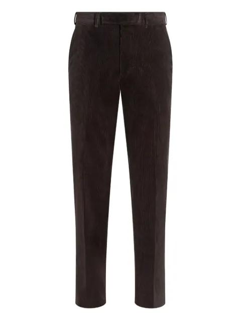 straight-leg corduroy trousers by ZEGNA