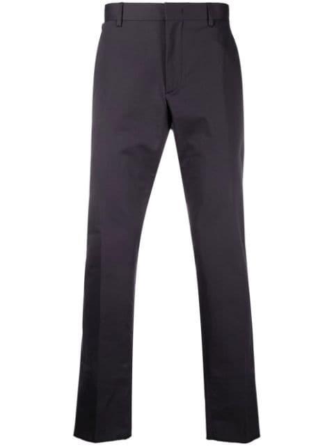 straight-leg cotton trousers by ZEGNA