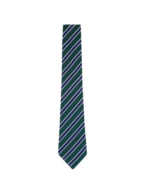 striped pointed tie by ZEGNA