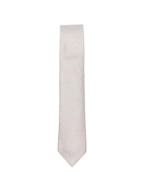textured-finish tie by ZEGNA