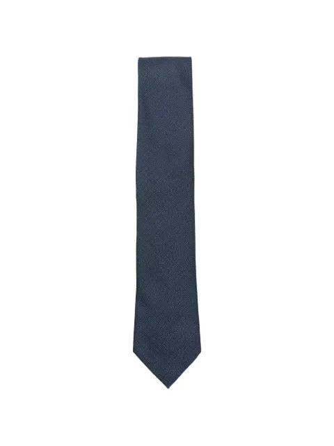 textured-finish tie by ZEGNA