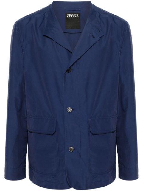 textured shirt jacket by ZEGNA