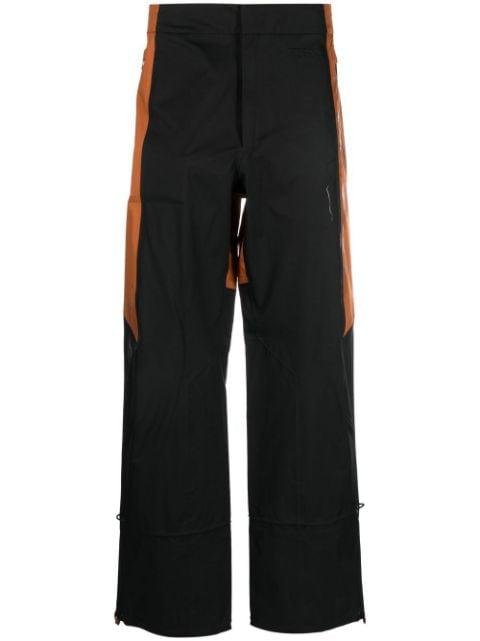 toggle-cuff straight-leg trousers by ZEGNA