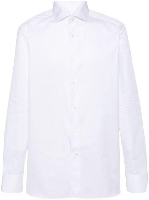 tonal pinstripe-pattern shirt by ZEGNA