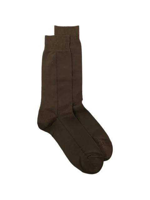 tonal-stitching socks by ZEGNA