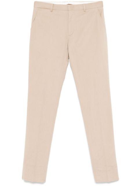 twill-weave trousers by ZEGNA