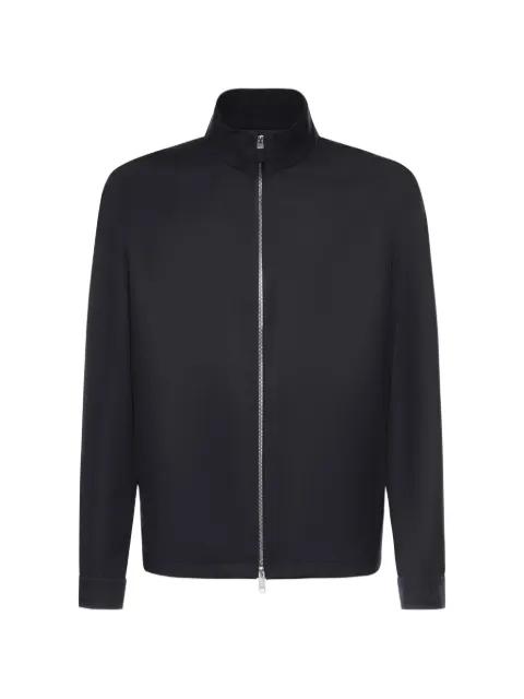 zip collar jacket by ZEGNA