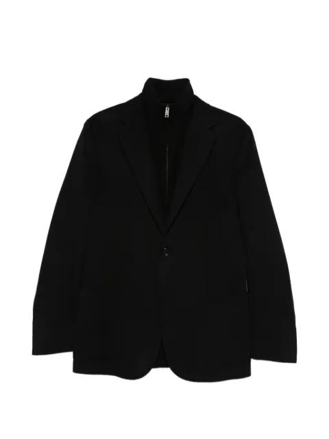 zip cotton jacket by ZEGNA