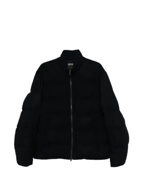 zip-fastening long-sleeve jacket by ZEGNA