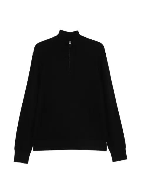 zip neck sweater by ZEGNA