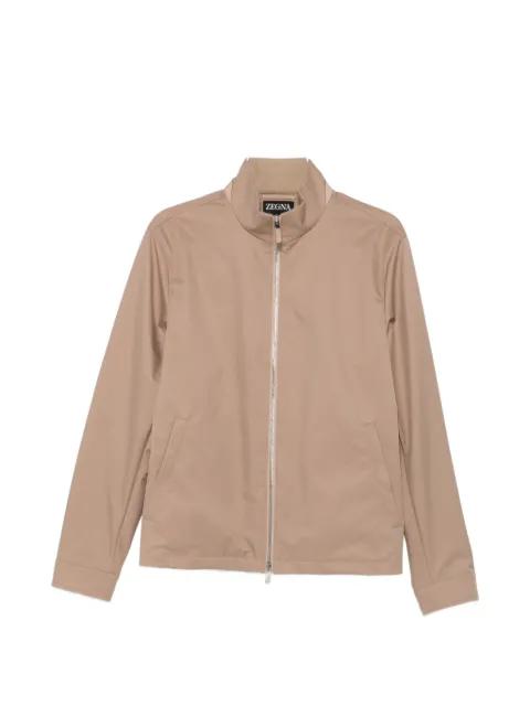 zip-up high-neck jacket by ZEGNA