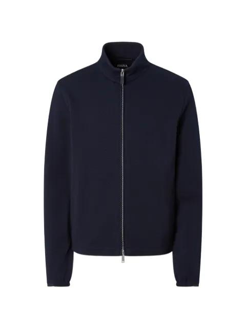 zip-up sweater by ZEGNA
