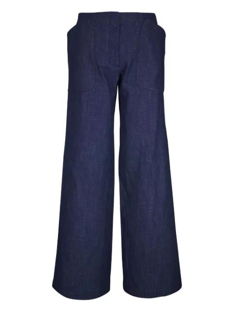 Eda patch-pocket trousers by ZERO + MARIA CORNEJO