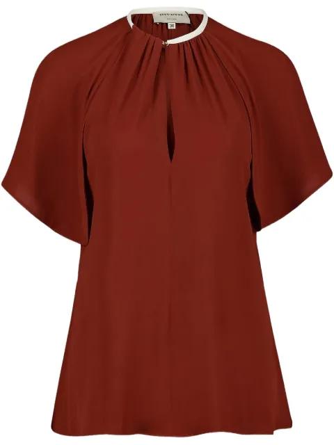 Azure blouse by ZEUS+DIONE