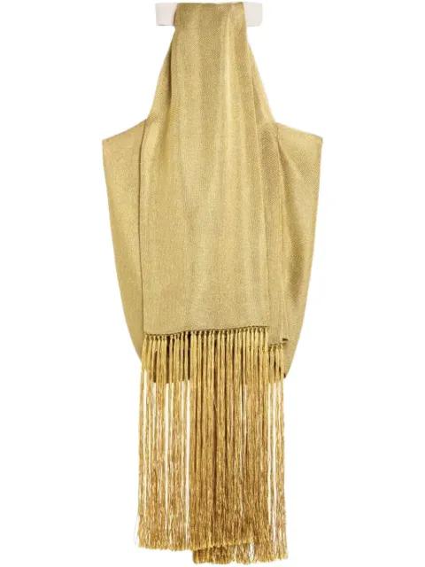 fringed top by ZEUS+DIONE