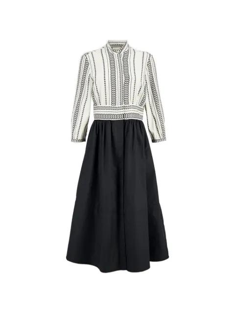 long-sleeve shirt dress by ZEUS+DIONE