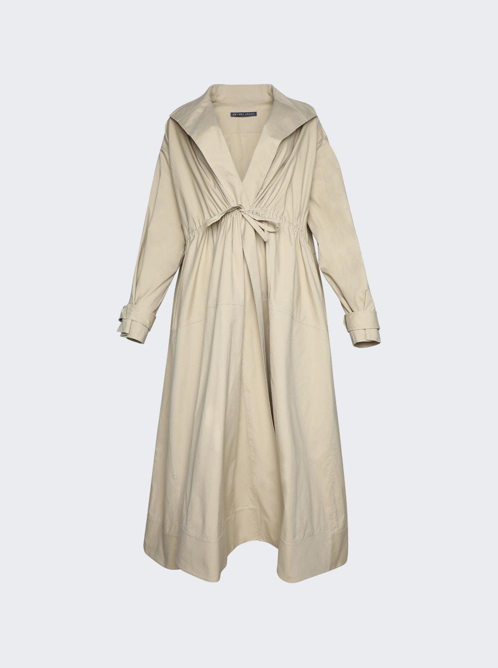 Flare Trench Coat Camel  | The Webster by ZEYNEP ARCAY