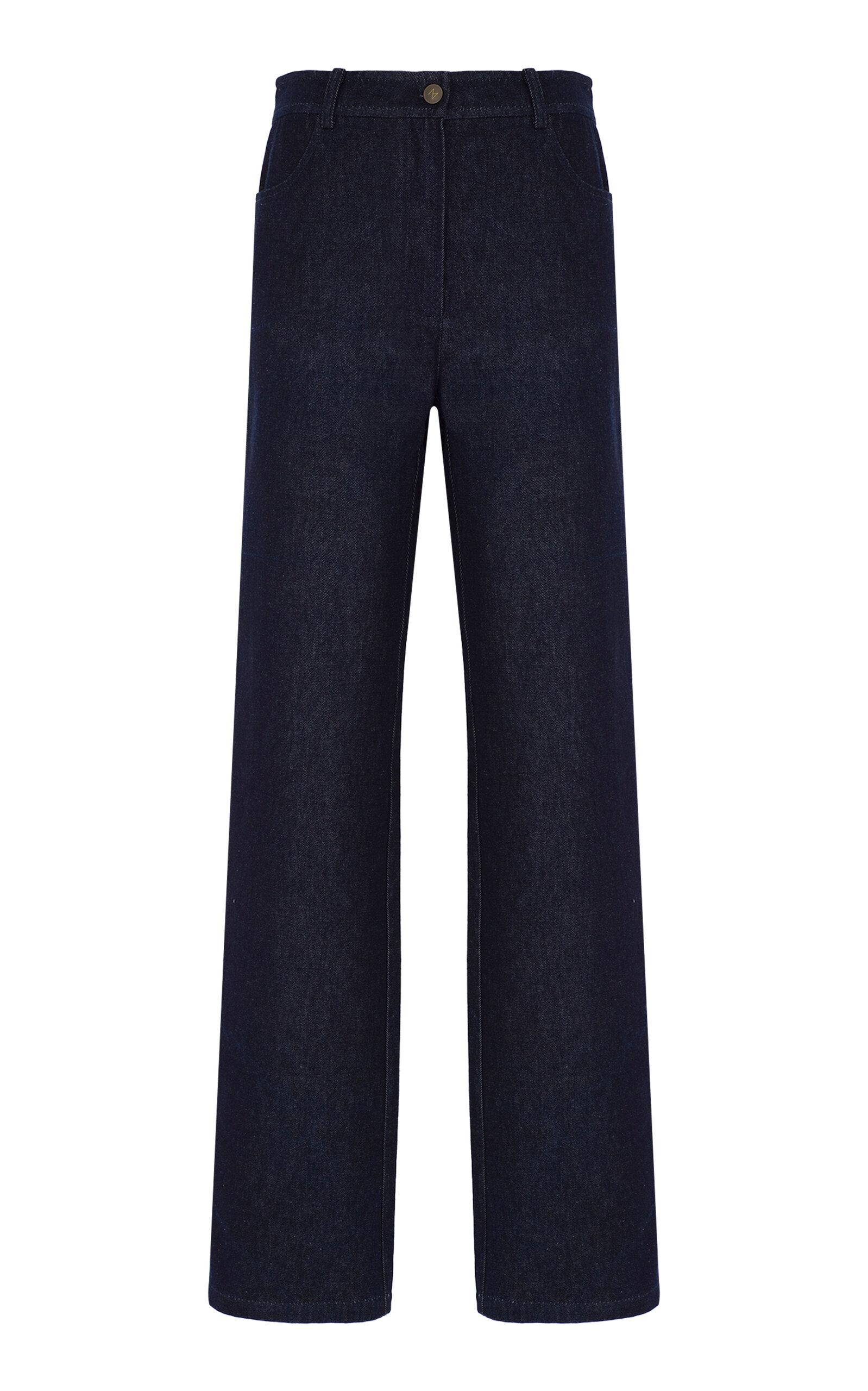 Zeynep Arçay Loose High-Rise Straight-Leg Jeans  - Moda Operandi by ZEYNEP ARCAY