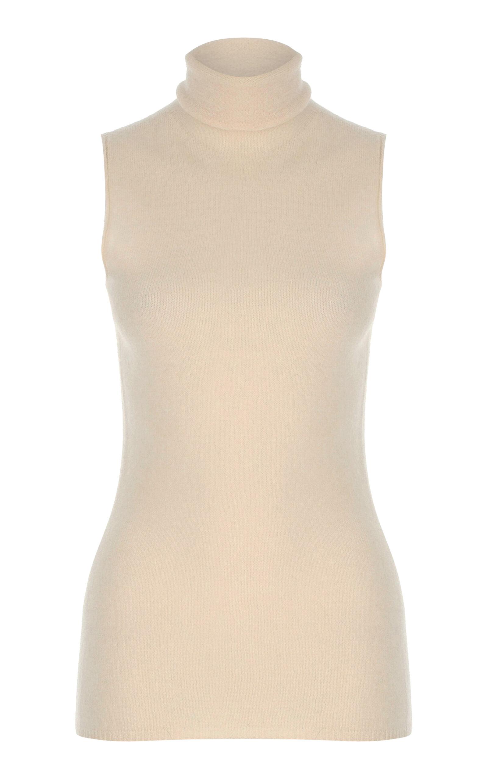 Zeynep Arçay x Camille Charrière Turtleneck Cashmere Top - Moda Operandi by ZEYNEP ARCAY