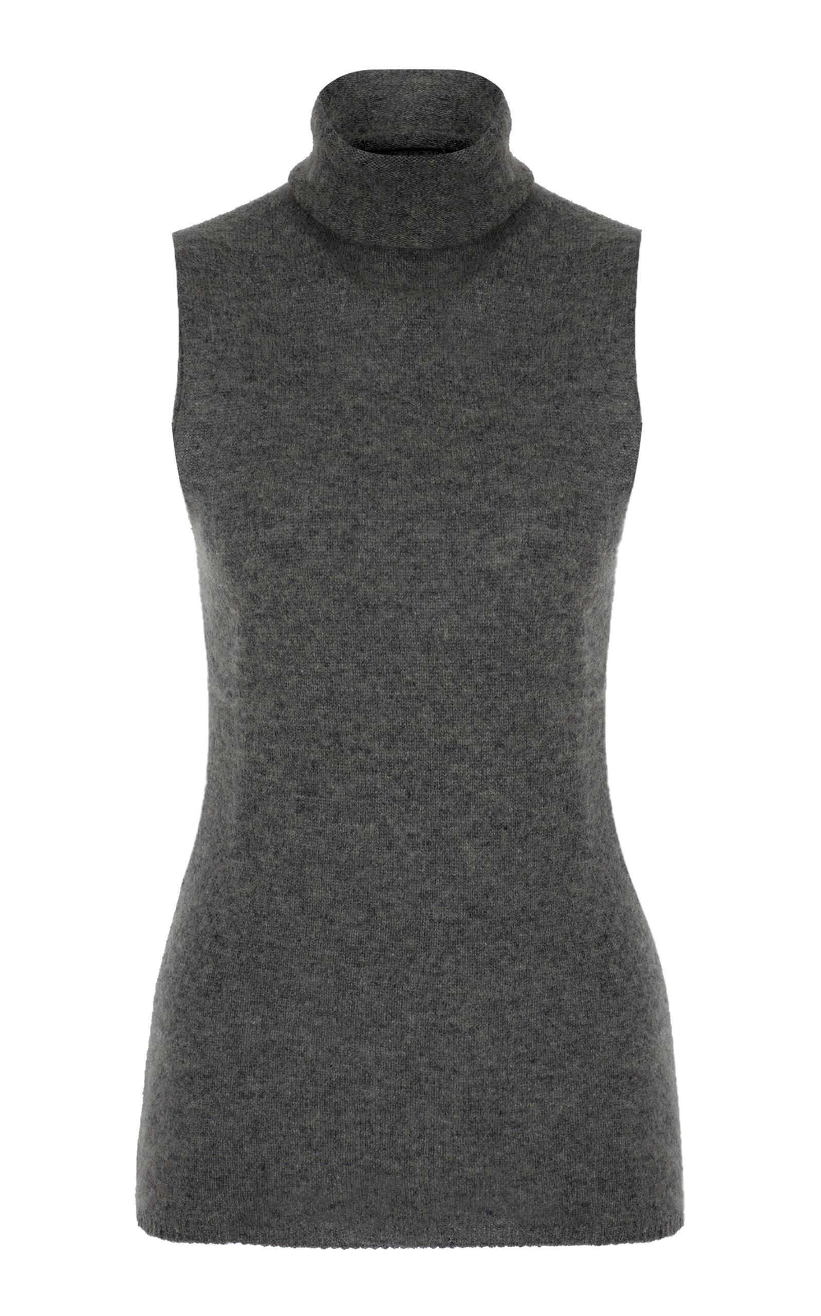 Zeynep Arçay x Camille Charrière Turtleneck Wool-Cashmere Top - Moda Operandi by ZEYNEP ARCAY