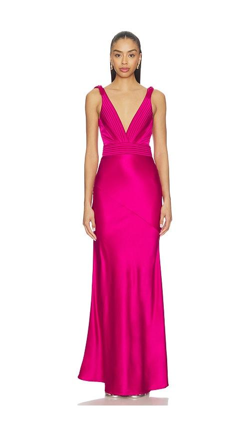 Zhivago Beloved Gown in Fuchsia by ZHIVAGO