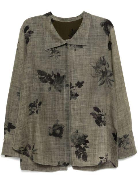 back pleats shirt by ZIGGY CHEN