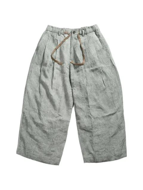 drawstring trousers by ZIGGY CHEN