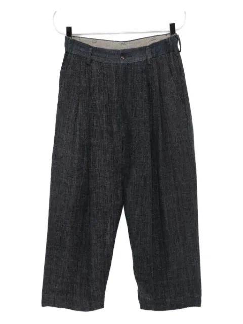linen trousers by ZIGGY CHEN