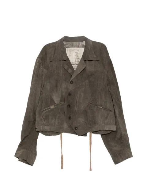 pinstripe jacket by ZIGGY CHEN