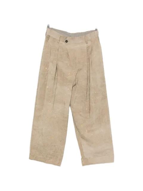 pleated trousers by ZIGGY CHEN