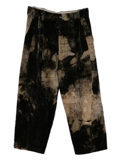 printed trousers by ZIGGY CHEN