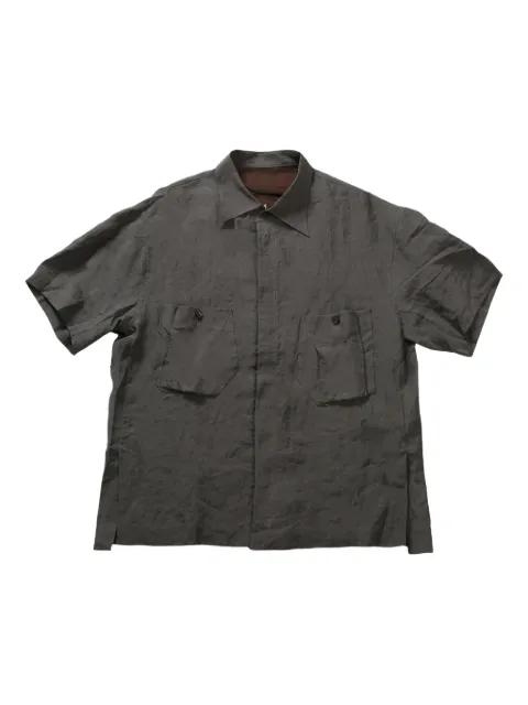 short-sleeve utility shirt by ZIGGY CHEN