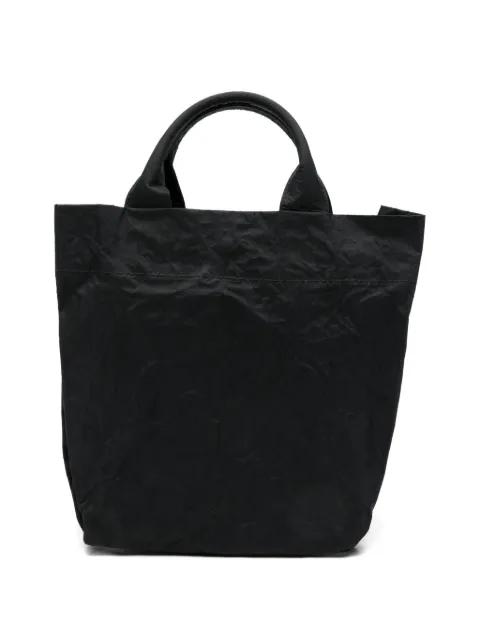 crinkled-effect tote bag by ZILLA