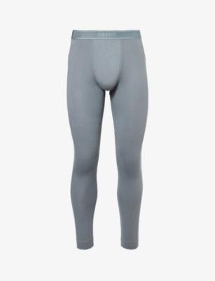 Cosy branded-waistband stretch-jersey long johns by ZIMMERLI