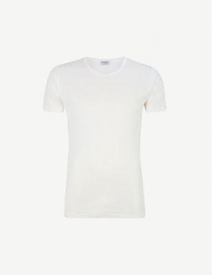 Crew-neck cotton T-shirt by ZIMMERLI