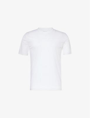 Crewneck cotton-jersey T-shirt by ZIMMERLI