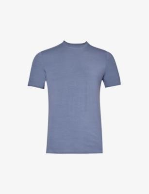 Pureness crew-neck regular-fit stretch-jersey T-shirt by ZIMMERLI