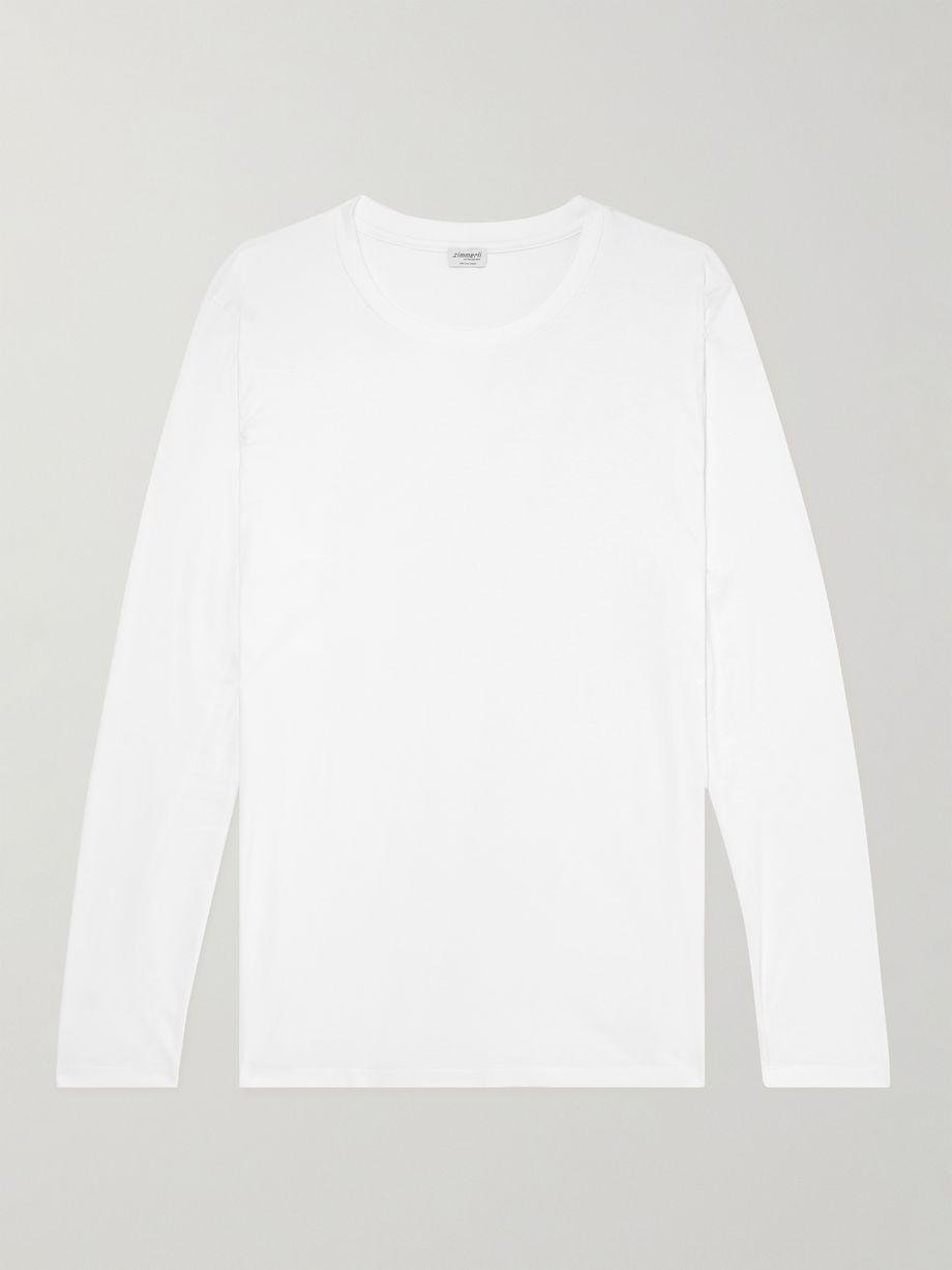 Sea Island Cotton-Jersey T-Shirt by ZIMMERLI